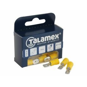 Talamex Term Spade Male 6.3mm Yellow