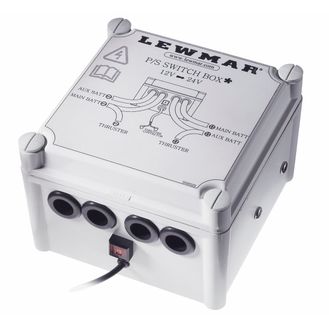 Lewmar Switch Box 12/24V - Negative switching