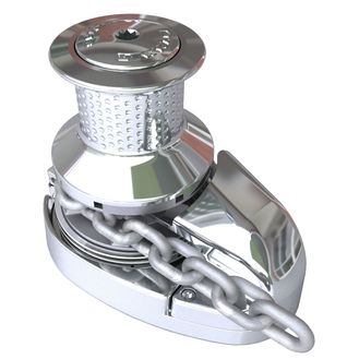 Lewmar V6 Gypsy Drum Deck Unit, Left Handed