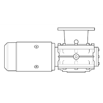 Lewmar V6 Hydraulic Motor Gearbox