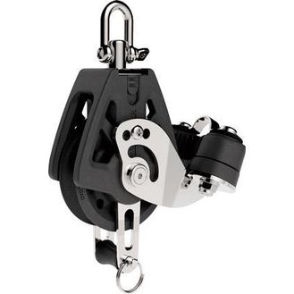 Lewmar 50mm Synchro Block Single, Becket &amp; Cleat
