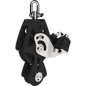 Lewmar 60mm Synchro Block Single With Fiddle &amp; Cleat