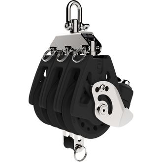 Lewmar Synchro Triple Block, Becket &amp; Cam - 50mm