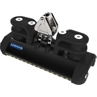 Lewmar Size 2 HTX TB Car With Upstand &amp; Double Control Sheaves