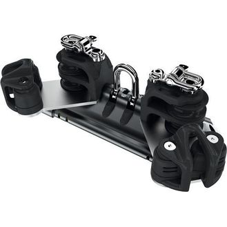 Lewmar Size 2 TB Car With Shackle, 2 Double CL Sheaves, Becket &amp; Cam (5:1)