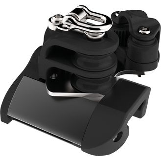 Lewmar Size 2 HTX End Stop With Double Control Sheaves, Becket &amp; Cleat (Port)