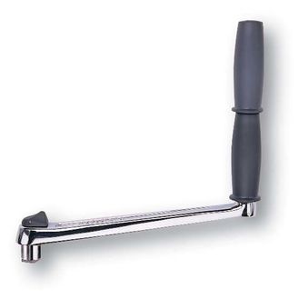 Lewmar 250mm (10 Inch) Chrome Winch Handle, Lock-in, Double Grip