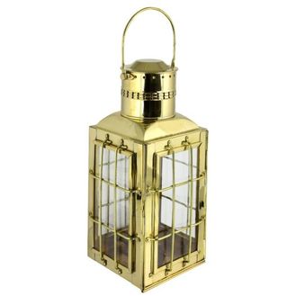 Chief Cargo Oil Lamp - Brass - 38cm