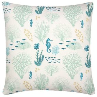 Nauticalia Coral Cushion, 40cm