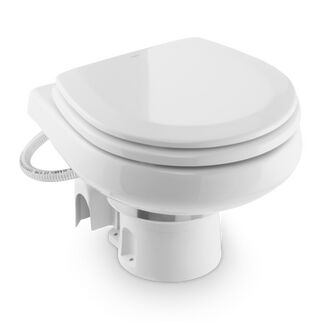 Dometic MasterFlush 7160 Electric Sea Water Macerator Toilet - 12 V