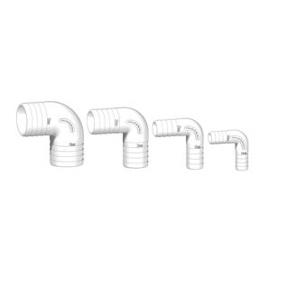 TruDesign Connector 90° White (Different Sizes Available)