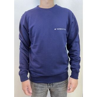 Mylor Chandlery Round Neck Sweater - Back Flags
