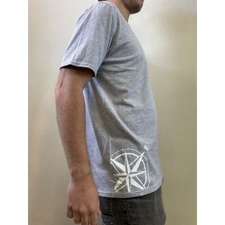 Mylor Chandlery T-Shirt - Side Compass