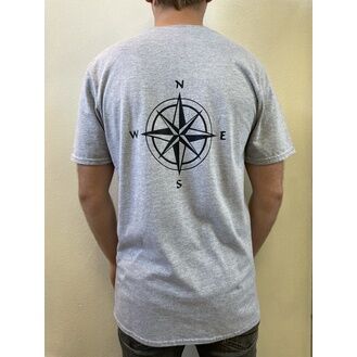 Mylor Chandlery T-Shirt - Back Compass
