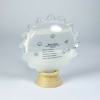 Nauticalia Sun-Shaped Storm Bottle