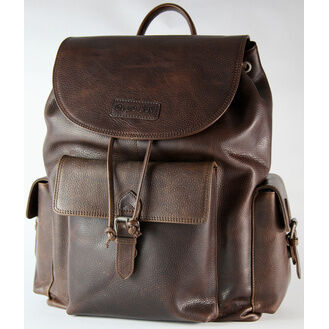 Orca Bay Brown Leather Goring Backpack