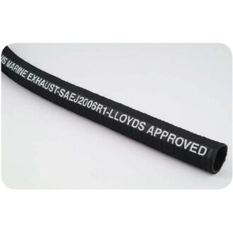 Waveline Exhaust Hose - Lloyds Approved