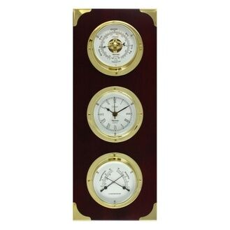 Clipper Clock/Barometer/Thermometer/Hygrometer Set