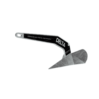 Lewmar Delta Galvanised Anchor 25Kg/55lbs