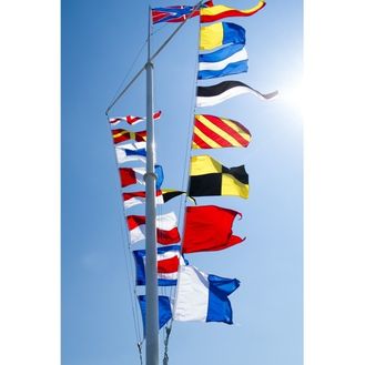 Decorative Code Flag Bunting - 15m