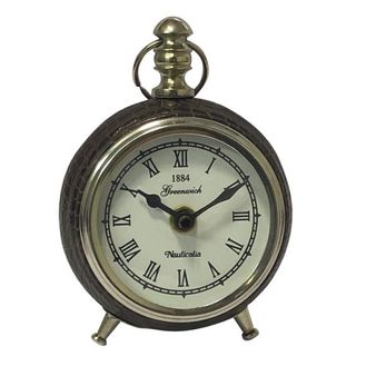 Greenwich "1884" Desk Clock, 14cm