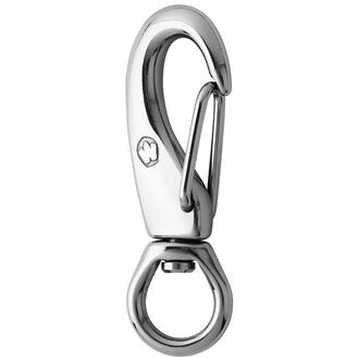 Wichard 70mm Safety Snap Hook with Swivel