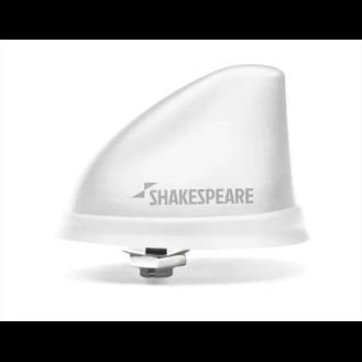 Shakespeare White Dorsal Low Profile VHF 10mile Antenna