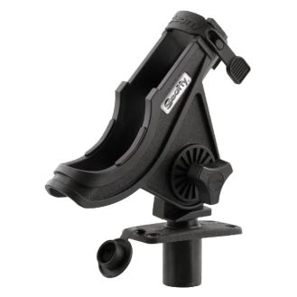 Scotty 281 Baitcaster/Spinning Rod Holder, With 244 Flush Deck Mount