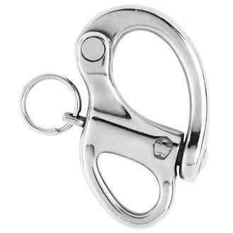 Wichard 70mm "HR" Snap Shackle: Fixed Eye