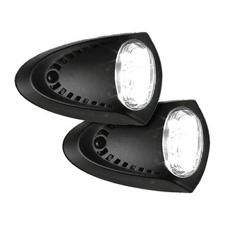 Attwood LED Small Docking Light - Black Powder - 6523BK1
