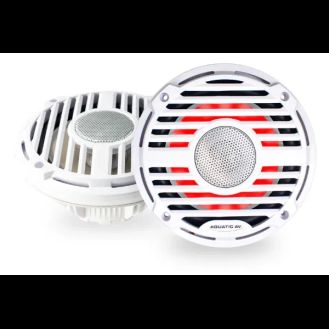 Aquatic 6.5" Pro Classic Speakers (White) - Pair