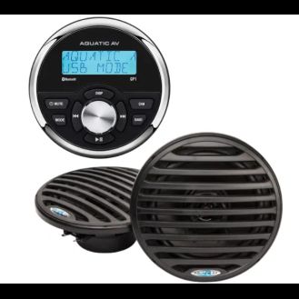GP1 Waterproof Stereo &amp; Economy Speakers (Bundle)