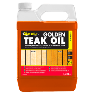 Starbrite Premium Teak Oil (3.8Ltr)