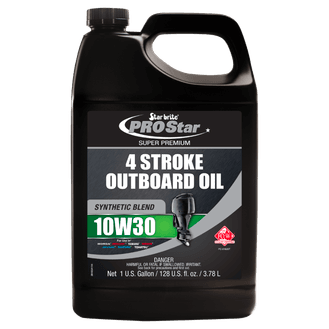 Starbrite Pro Star Super Premium Synthetic Blend 4 Stroke Oil 10W (30-950ML/3.78Ltr)