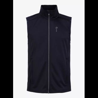 Pelle P Plannard Men's Navy Blue Vest