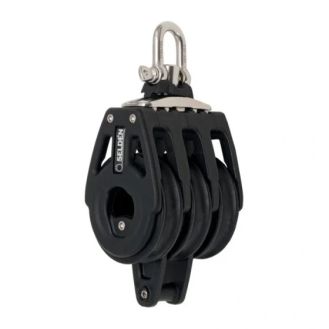 Selden 60mm Ball Bearing Triple Block with Beckett