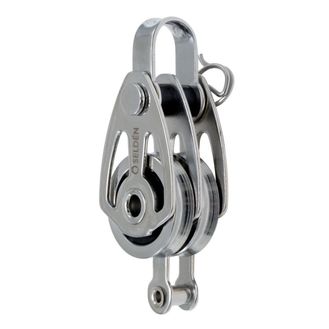 Selden 25mm Double Block with Pin/Shackle + Becket