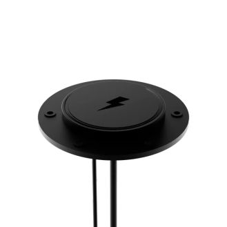 Aqua Amp Waterproof Wireless Charger - Hidden Under-Mounted with Lock Ring 10W Qi - Series 400