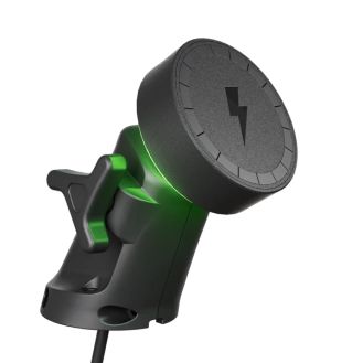Aqua Amp Minimal LED Ball Joint Arm Mounted Waterproof Wireless Phone Charger - 15W Qi2 - 600 Series