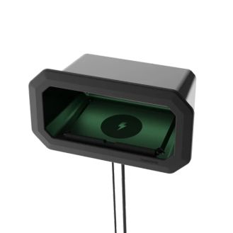 Aqua Amp Marine Grade Charging Waterproof Cubby with Integrated LED Status Light - 10w