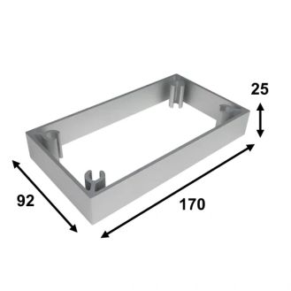 Lagun Standard Extension Bracket - Natural Anodised