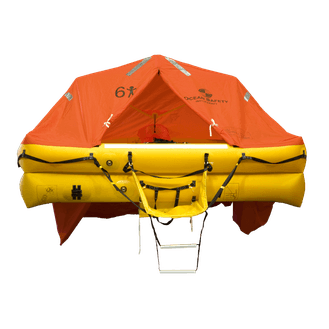 Ocean Safety ISO9650 6V SOLAS B Emergency Liferaft - 6 Person
