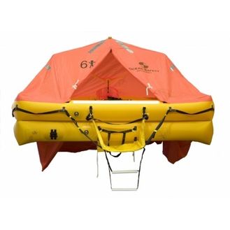 Ocean Safety Ocean 6C 6 Person ISO9650 SOLAS B Liferaft