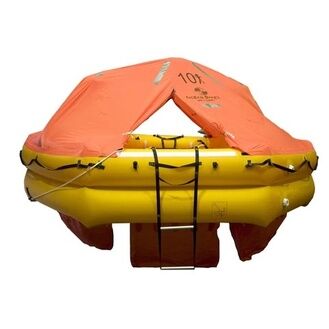 Ocean Safety UltraLite 10 Person Carbon Canister Liferaft
