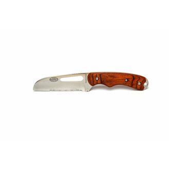 Myerchin Wood Handle Offshore System Rigging Knife Serrated