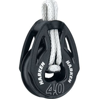Harken 40 mm Loop Soft-Attach Block