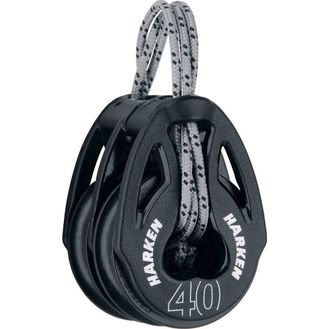 Harken 40 mm Soft-Attach Double Block