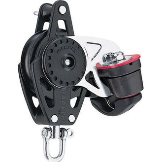 Harken 75 mm Block Swivel, Becket, Cam Cleat