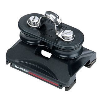 Harken 22 mm Low-Load Car Fixed Sheaves, Eyestrap