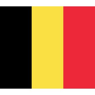 Meridian Zero Belgium Courtesy Flag - 30 x 45cm